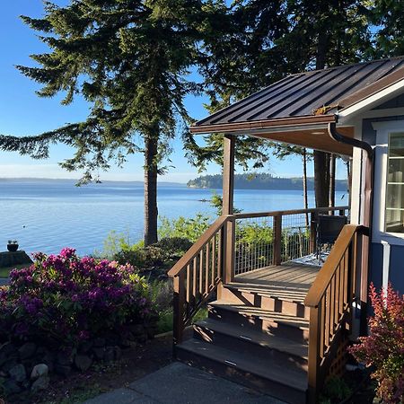 Puget Sound Chic Romantic Cottage With Private Beach Access & Gated Entry Port Ludlow Exterior photo