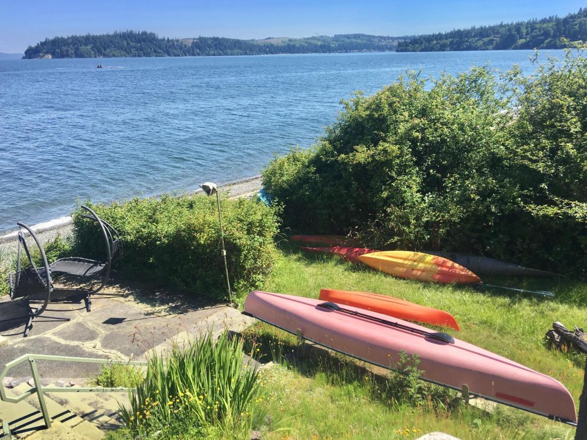 Puget Sound Chic Romantic Cottage With Private Beach Access & Gated Entry Port Ludlow Exterior photo