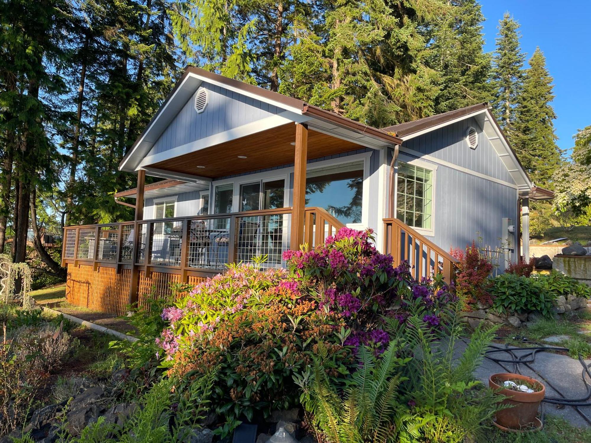 Puget Sound Chic Romantic Cottage With Private Beach Access & Gated Entry Port Ludlow Exterior photo
